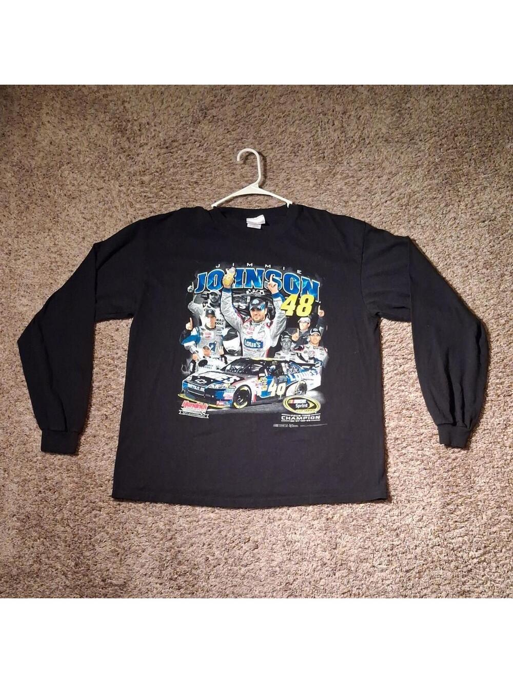 NASCAR Men's Black Shirt